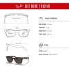 imageRayBan Rb2140 Original Wayfarer Square SunglassesHavana on Transparent BrownDark Grey