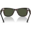 imageRayBan Rb2140 Original Wayfarer Square SunglassesHavanaGreen