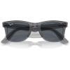 imageRayBan Rb2140 Original Wayfarer Square SunglassesTransparent GreyBlue