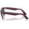 imageRayBan Rb2140 Original Wayfarer Square SunglassesViolet on Transparent PinkDark Grey