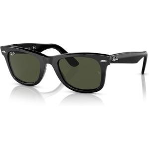 imageRayBan Rb2140 Original Wayfarer Square SunglassesBlackGreen Classic