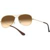 imageRayBan RB3362 Cockpit Aviator SunglassesGoldClear Gradient Brown