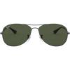 imageRayBan RB3362 Cockpit Aviator SunglassesGunmetalG15 Green