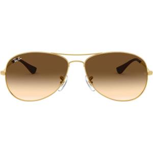 imageRayBan RB3362 Cockpit Aviator SunglassesGoldClear Gradient Brown