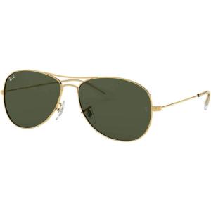 imageRayBan RB3362 Cockpit Aviator SunglassesGoldG15 Green