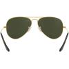 imageRayBan Unisex RB3025 ClassicGold on BlackG15 Green