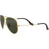 imageRayBan Unisex RB3025 ClassicGold on BlackG15 Green