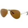 imageRayBan Unisex RB3025 ClassicGoldB15 Brown