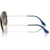 imageRayBan Unisex RB3025 ClassicGoldBlue