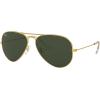 imageRayBan Unisex RB3025 ClassicGoldG15 Green