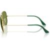 imageRayBan Unisex RB3025 ClassicGoldGreen