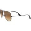 imageRayBan Unisex RB3025 ClassicGunmetalClear Gradient Brown