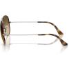 imageRayBan Unisex RB3025 ClassicHavana on GunmetalBrown Vintage Gradient Black