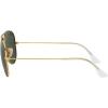 imageRayBan Unisex RB3025 ClassicPolished GoldG15 Green