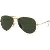 imageRayBan Unisex RB3025 ClassicPolished GoldG15 Green