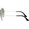 imageRayBan Unisex RB3025 ClassicSilverClear Gradient Grey X