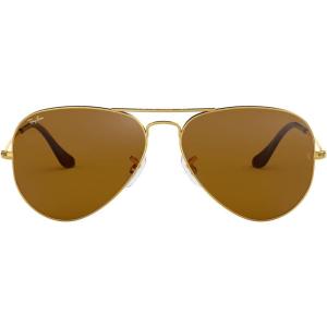 imageRayBan Unisex RB3025 ClassicGoldB15 Brown