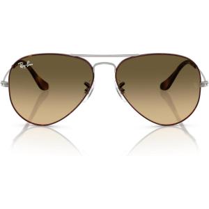 imageRayBan Unisex RB3025 ClassicHavana on GunmetalBrown Vintage Gradient Black