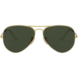 imageRayBan Unisex RB3025 ClassicPolished GoldG15 Green