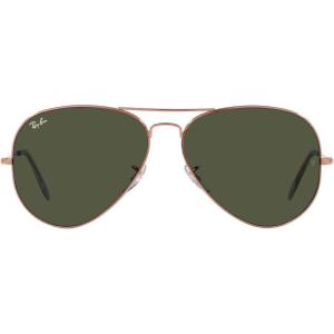 imageRayBan Unisex RB3025 ClassicRose GoldGreen