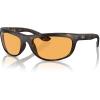 imageRayBan Mens Rb4089 Balorama Rectangular SunglassesMatte HavanaOrange