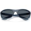 imageRayBan Mens Rb4089 Balorama Rectangular SunglassesOpal BlueBlue