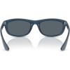 imageRayBan Mens Rb4089 Balorama Rectangular SunglassesOpal BlueBlue