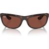 imageRayBan Mens Rb4089 Balorama Rectangular SunglassesMatte HavanaRed