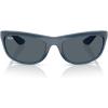 imageRayBan Mens Rb4089 Balorama Rectangular SunglassesOpal BlueBlue