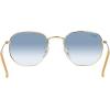 imageRayBan Rb3548 Hexagonal Evolve Photochromic SunglassesGoldClear Gradient Blue