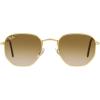 imageRayBan Rb3548 Hexagonal Evolve Photochromic SunglassesGoldClear Gradient Brown