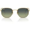 imageRayBan Rb3548 Hexagonal Evolve Photochromic SunglassesGoldGreen Vintage
