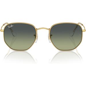 imageRayBan Rb3548 Hexagonal Evolve Photochromic SunglassesGoldGreen Vintage