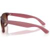 imageRayBan RB4165 Justin Rectangular SunglassesRubber VioletBrown Gradient