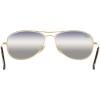 imageRayBan RB3362 Cockpit Aviator SunglassesGoldClear Gradient Blue