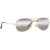 imageRayBan RB3362 Cockpit Aviator SunglassesGoldClear Gradient Blue