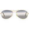 imageRayBan RB3362 Cockpit Aviator SunglassesGoldClear Gradient Blue