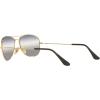 imageRayBan RB3362 Cockpit Aviator SunglassesGoldClear Gradient Blue