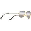 imageRayBan RB3362 Cockpit Aviator SunglassesGoldClear Gradient Blue
