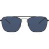 imageRayBan RB3588 Square SunglassesRubber BlackDark Blue
