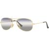imageRayBan RB3362 Cockpit Aviator SunglassesGoldClear Gradient Blue