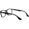 imageRayBan Kids RY1553 Square Prescription Eyeglass Frames Rubber BlackDemo Lens 48 mm