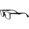 imageRayBan Kids RY1553 Square Prescription Eyeglass Frames Rubber BlackDemo Lens 48 mm