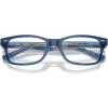 imageRayBan Kids Ry1531 Square Prescription Eyeglass FramesTop Dark BlueBrownLight GreyDemo Lens