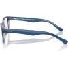 imageRayBan Kids Ry1531 Square Prescription Eyeglass FramesTop Dark BlueBrownLight GreyDemo Lens