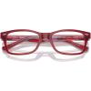 imageRayBan Kids Ry1531 Square Prescription Eyeglass FramesTop RedOrangeLight PurpleDemo Lens