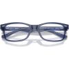 imageRayBan Kids Ry1531 Square Prescription Eyeglass FramesTop Violet on Transparent VioletDemo Lens
