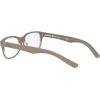 imageRayBan unisexchild Ry1555 Square Prescription Eyeglass FramesBeige on TransparentDemo Lens