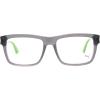 imageRayBan unisexchild Ry1555 Square Prescription Eyeglass FramesBlue on Blue FluorescentDemo Lens