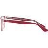 imageRayBan unisexchild Ry1592 Square Prescription Eyeglass FramesRed on TransparentDemo Lens